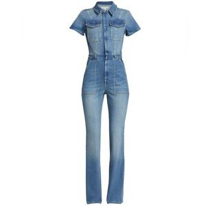 Good American Fit For Success Denim Jumpsuit — NWT, Size 4, Sculpting Stretch